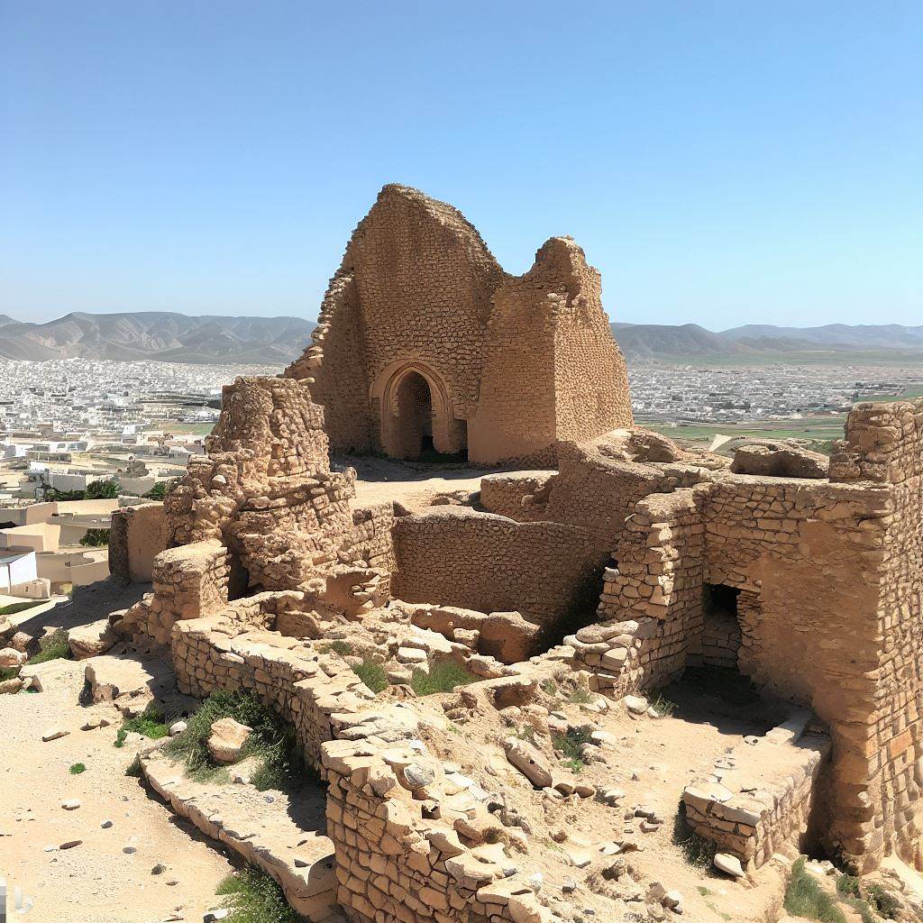 Agadir oufella ruins 